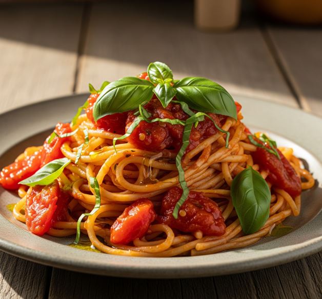 Pasta with Tomato Sauce